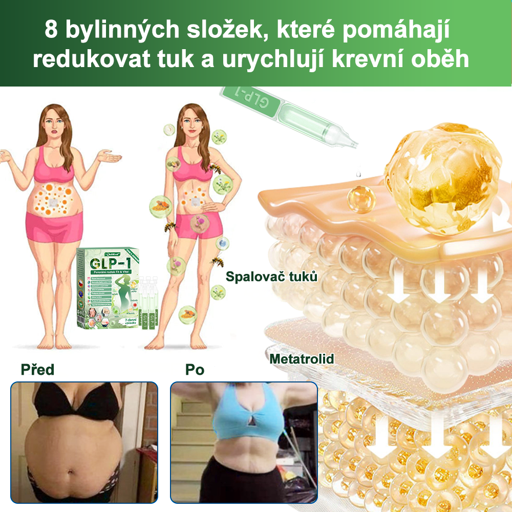 💖Oficiální obchod ČR | BuildLeaf® GLP-1 8-v-1 Fit & Vital Řešení (Jednou denně, viditelné změny za 7 dní) ✅ Obezita, kardiovaskulární zdraví, cukrovka, spánková apnoe, zdraví střev, problémy se klouby a další.
