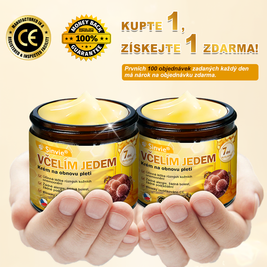 🎈Sinvie® Krém na obnovu pleti s včelím jedem | 50 ml | Doporučeno Českou dermatovenerologickou společností